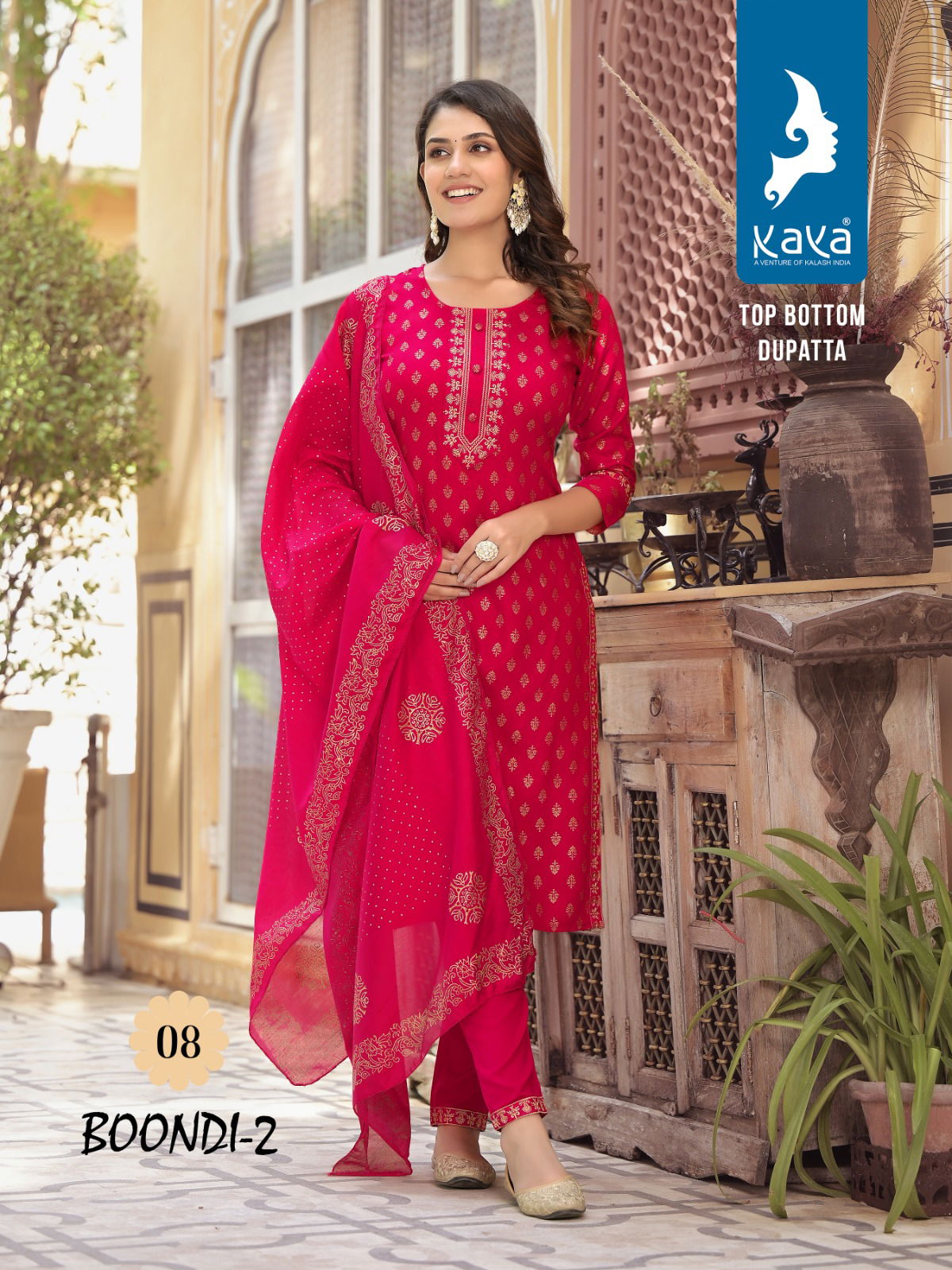 Boondi 2 By Kaya Printed Readymade Suits Catalog